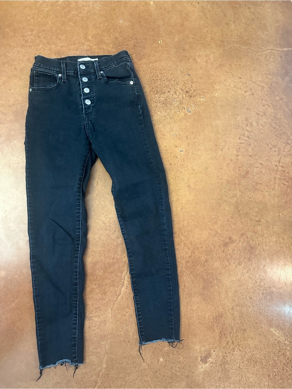 Levi's Black mile High super Skinny Jeans